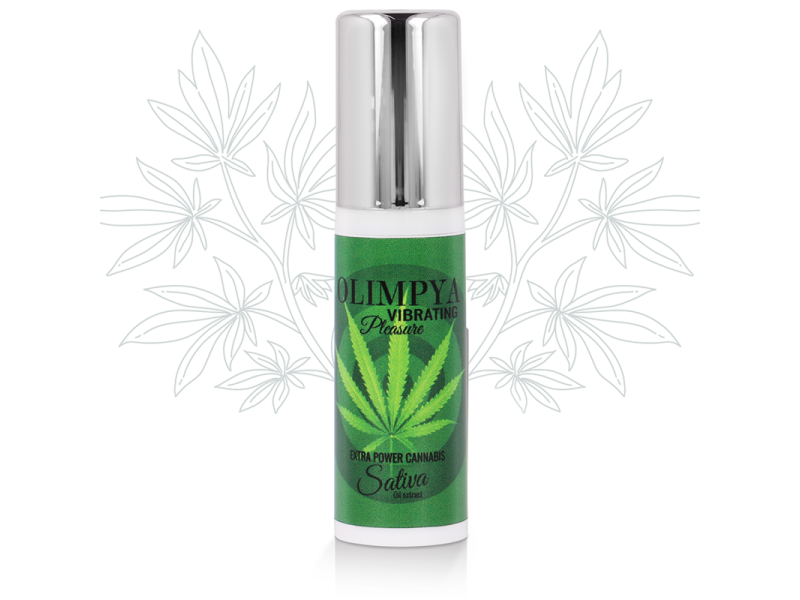 OLIMPYA - VIBRATING PLEASURE EXTRA SATIVA CANNABIS