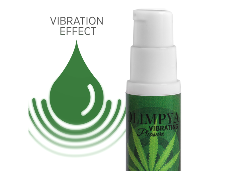 OLIMPYA - VIBRATING PLEASURE EXTRA SATIVA CANNABIS