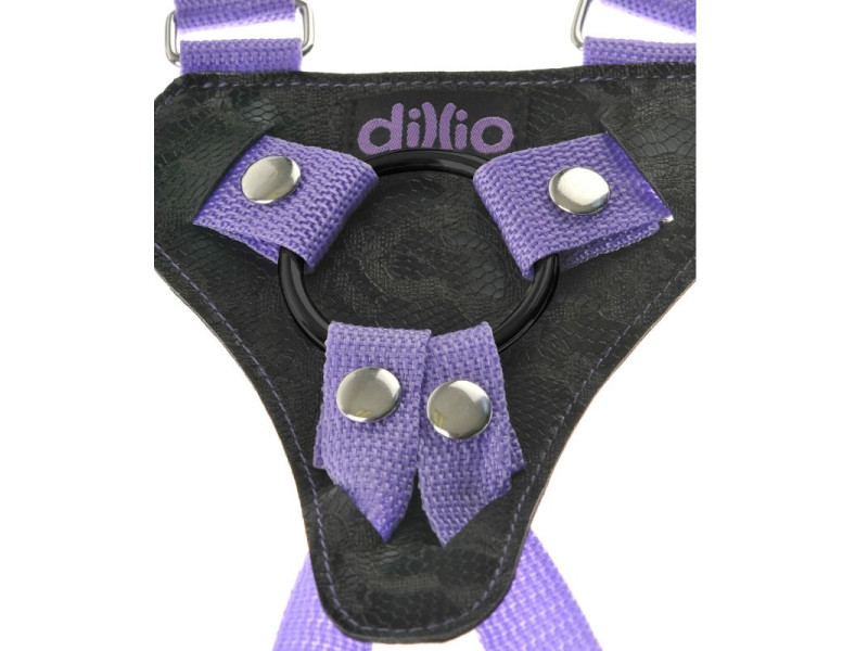 DILLIO - 7 INCH STRAP-ON  SUSPENDER HARNESS SET