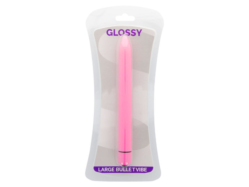 GLOSSY - SLIM VIBRATOR DEEP ROSE