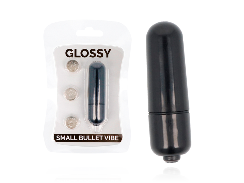 GLOSSY - SMALL BULLET VIBE BLACK