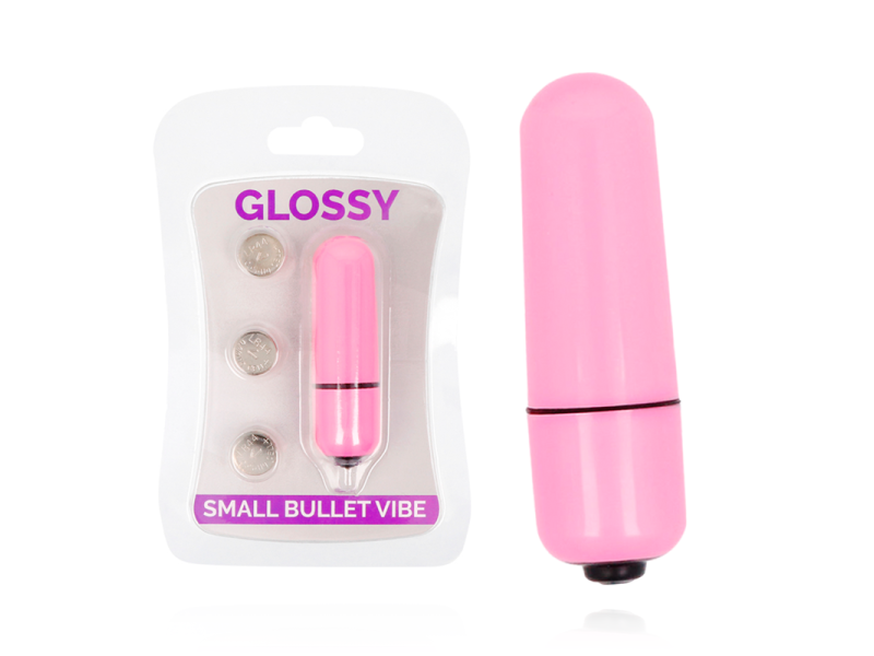 GLOSSY - SMALL BULLET VIBE DEEP ROSE