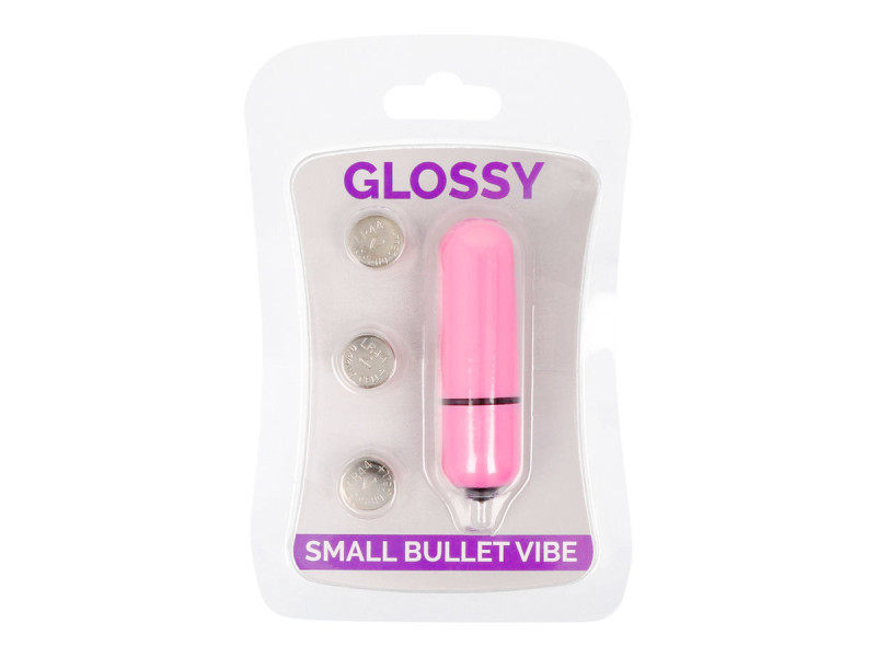 GLOSSY - SMALL BULLET VIBE DEEP ROSE