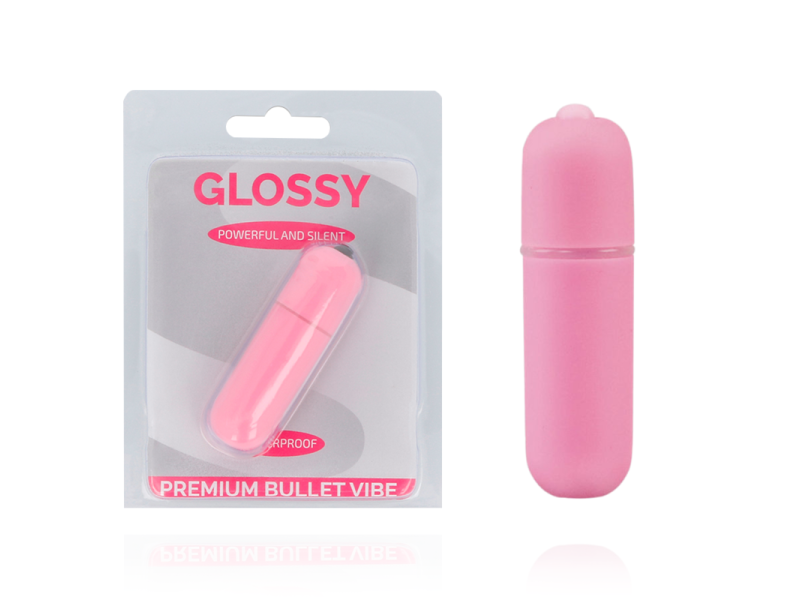 GLOSSY - PREMIUM VIBE VIBRATING BULLET 10V PINK