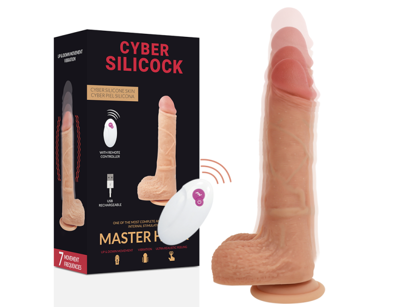 CYBER SILICOCK - REMOTE CONTROL REALISTIC MASTER HUCK 20.9 CM -O- 4 CM