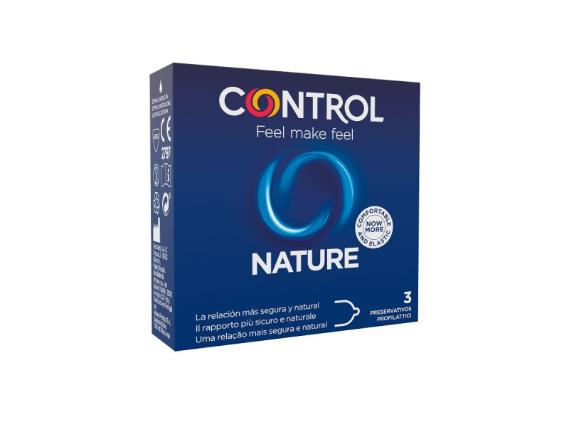 CONTROL - ADAPTA NATURE CONDOMS 3 UNITS