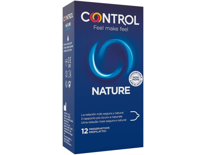 CONTROL - ADAPTA NATURE CONDOMS 12 UNITS