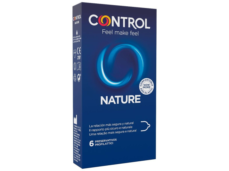 CONTROL - ADAPTA NATURE CONDOMS 6 UNITS