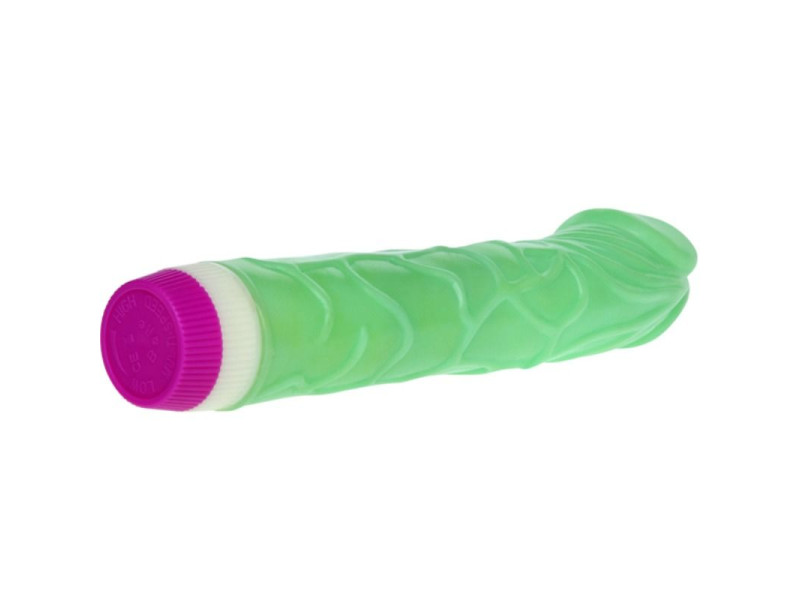 BAILE - WAVES OF PLEASURE VIBRATOR 23 CM GREEN