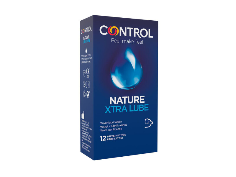 CONTROL - ADAPTA NATURE EXTRALUBE CONDOMS 12 UNITS