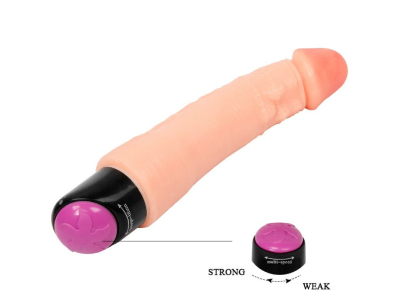 BAILE - FLEXIBLE REALISTIC VIBRATOR 25 CM