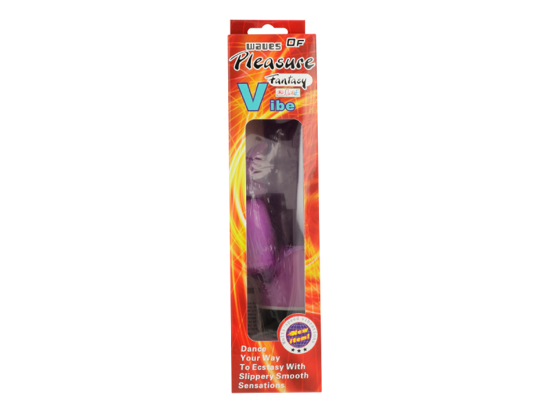 BAILE - WAVES OF PLEASURE FANTASY VIBRATOR WITH LILAC RABBIT 23 CM