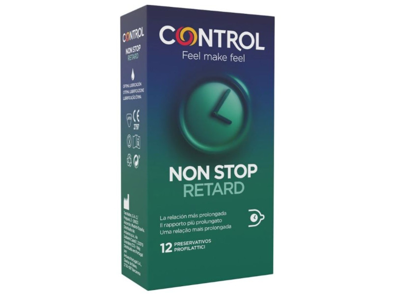 CONTROL - NON STOP RETARD CONDOMS 12 UNITS