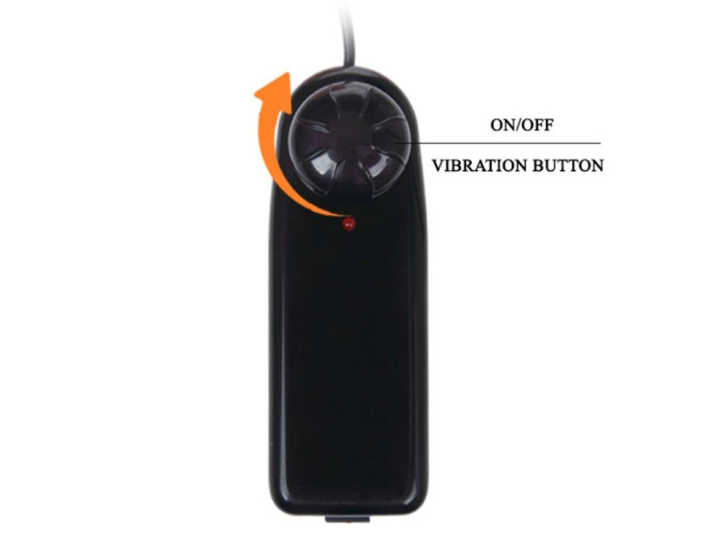 BAILE - THE BIG PENIS DILDO WITH NATURAL VIBRATION 23.5 CM