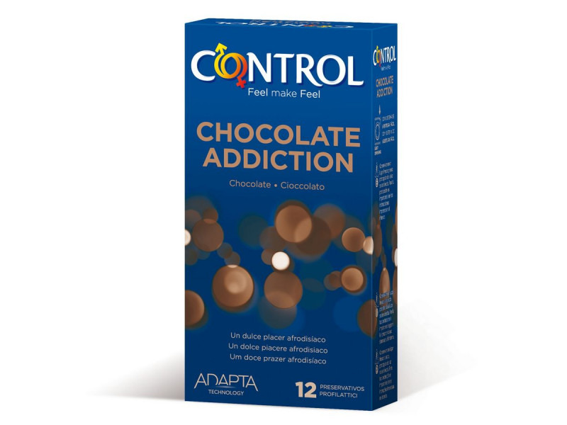 CONTROL - ADAPTA CHOCOLATE CONDOMS 12 UNITS