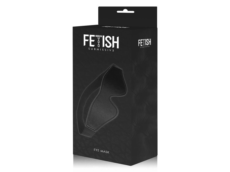 FETISH SUBMISSIVE - VEGAN LEATHER MASK WITH NOPRENE LINING