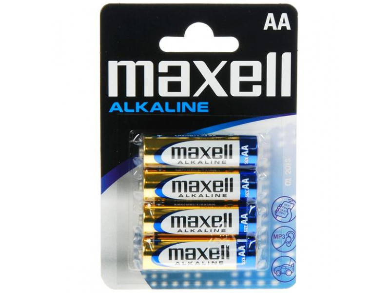 MAXELL - BATTERY AA LR6 BLISTER*4 EU