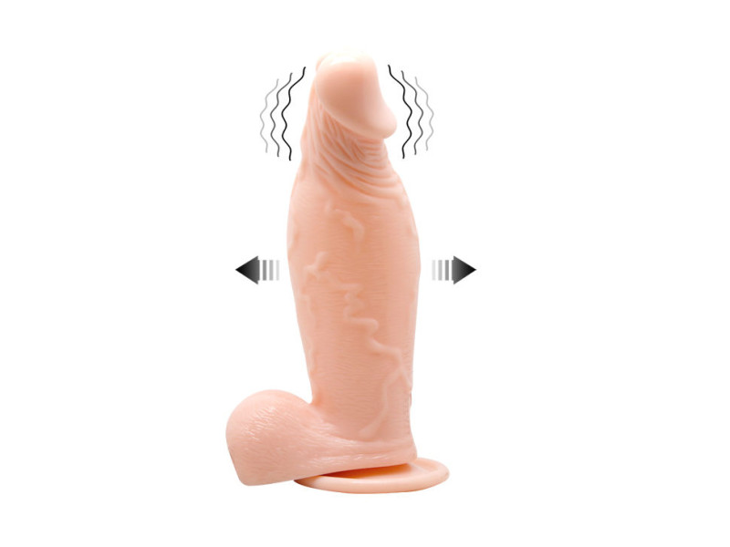 BAILE - REALISTIC VIBRATING AND INFLATABLE DILDO