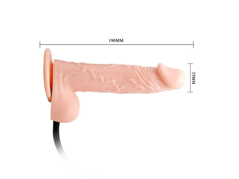 BAILE - REALISTIC VIBRATING AND INFLATABLE DILDO