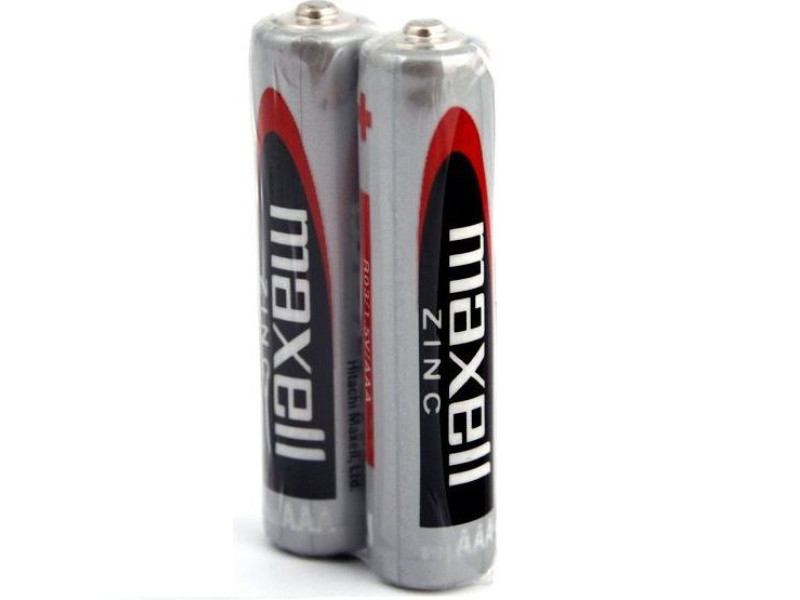 MAXELL - BATTERY SALINA MANGANESO AAA R03 RETRACTIL*2