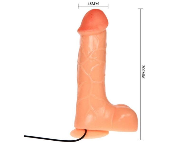 BAILE - INTREPID EMPEROR REALISTIC DILDO VIBRATOR 20 CM