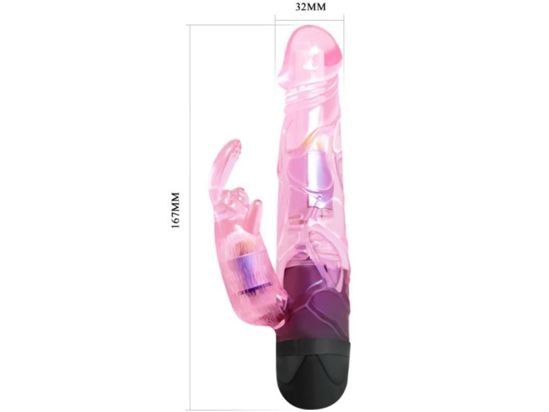 BAILE - GIVE YOU LOVER VIBRATOR WITH PINK RABBIT