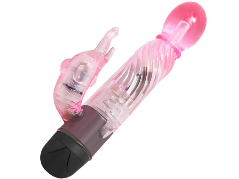 BAILE - GIVE YOU A KIND OF LOVER VIBRATOR WITH PINK RABBIT 10 MODES