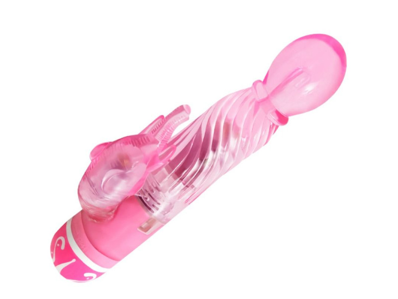 BAILE - MULTISPEED VIBRATOR WITH PINK STIMULATOR