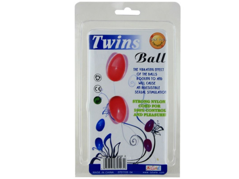 BAILE - TWINS BALLS LILAC ANAL BALLS