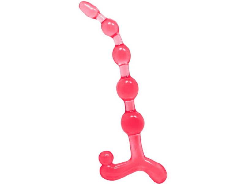 BAILE - BENDY TWIST RED ANAL BALLS