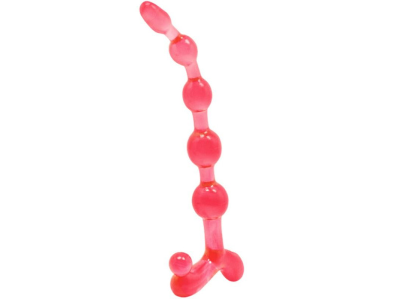 BAILE - BENDY TWIST RED ANAL BALLS