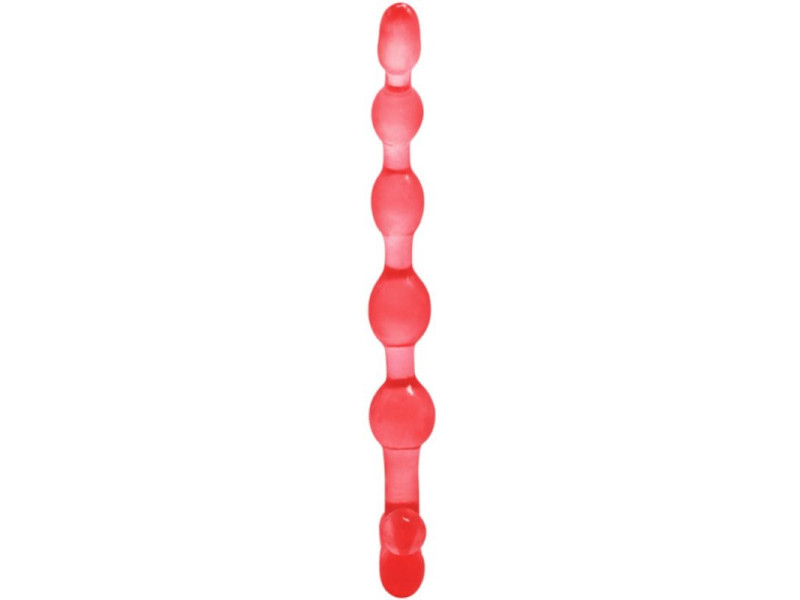 BAILE - BENDY TWIST RED ANAL BALLS