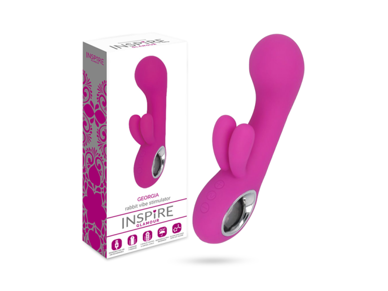 INSPIRE GLAMOUR - GEORGIA VIBRATOR LILAC