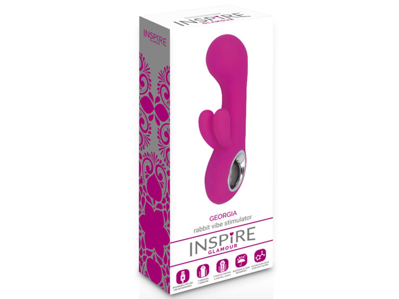 INSPIRE GLAMOUR - GEORGIA VIBRATOR LILAC