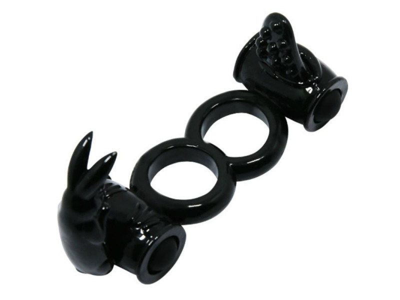 BAILE - SWEET RING DOUBLE RING WITH DOUBLE RABBIT