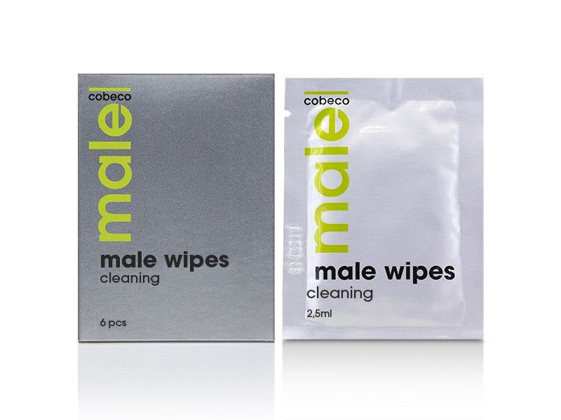 COBECO - MALE WIPES CLEANING 6 X 2.5ML