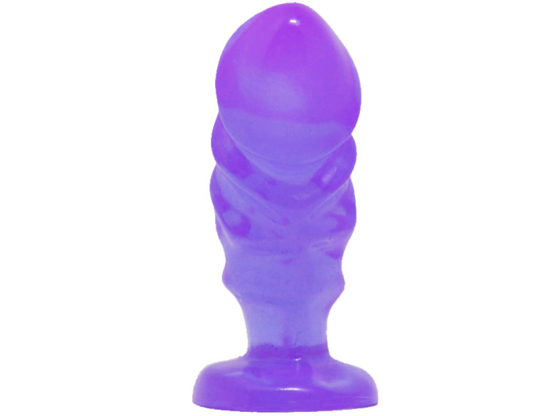 BAILE - UNISEX ANAL PLUG WITH LILAC SUCTION CUP