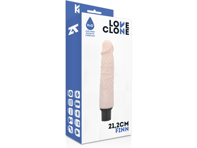 LOVECLONE - FINN SELF LUBRICATION VIBRATOR 21.2 CM -O- 3.8 CM