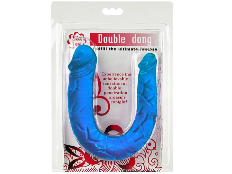 BAILE - DOUBLE DONG DOUBLE DILDO BLUE