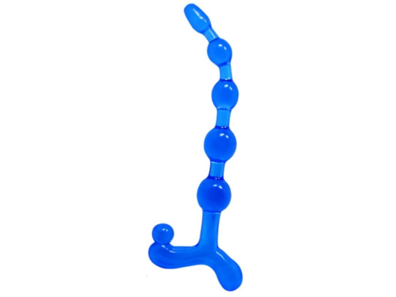 BAILE - BENDY TWIST BLUE ANAL BALLS