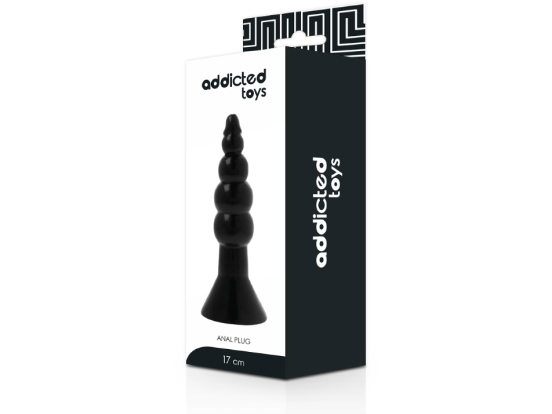 ADDICTED TOYS - ANAL PLUG 17 CM BLACK