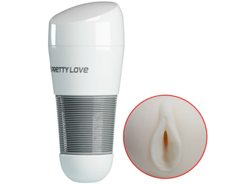 PRETTY LOVE - KITTY WHITE VAGINA MASTURBATOR