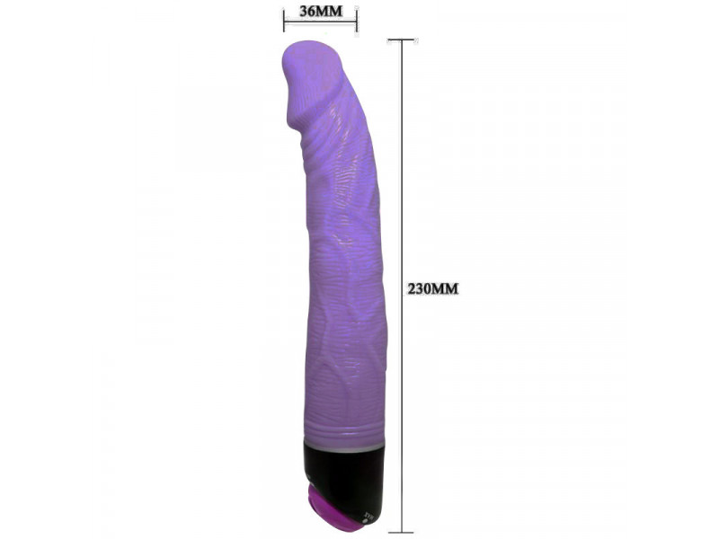 BAILE - ADOUR CLUB REALISTIC VIBRATOR 23 CM LILAC