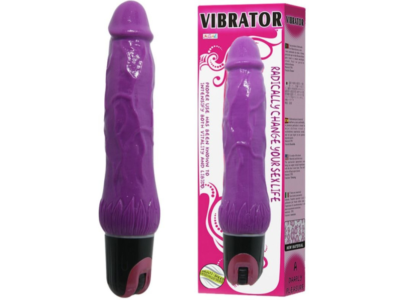 BAILE - DAAPLY PLEASURE MULTISPEED VIBRATOR PURPLE