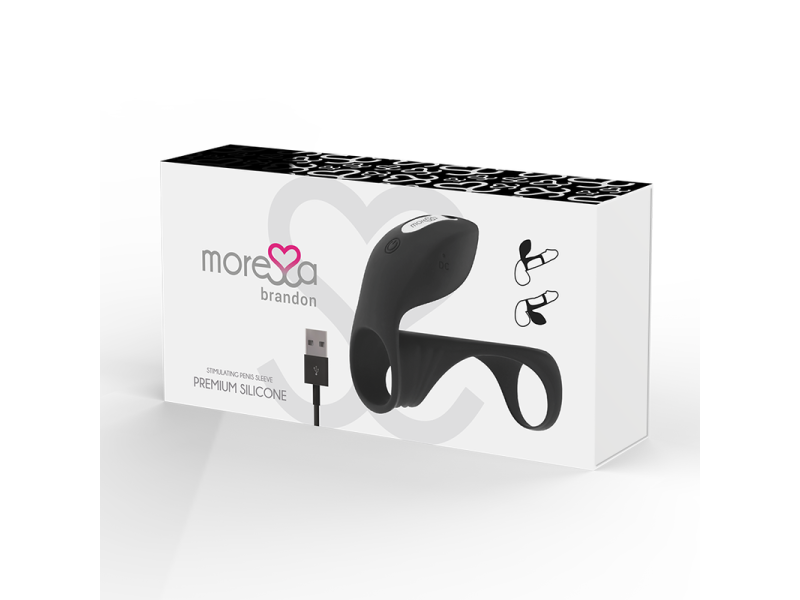 MORESSA - BRANDON VIBRATOR RING WITH COVER