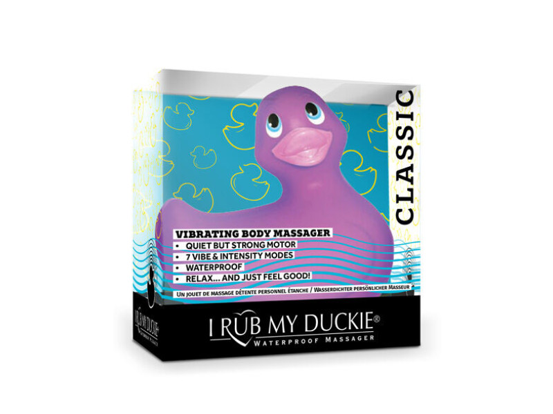 BIG TEASE TOYS - I RUB MY DUCKIE CLASSIC VIBRATING DUCK PURPLE