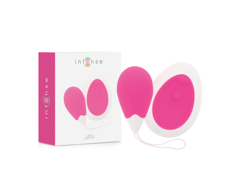 INTENSE - JAN EGG VIBRATOR REMOTE CONTROL PINK