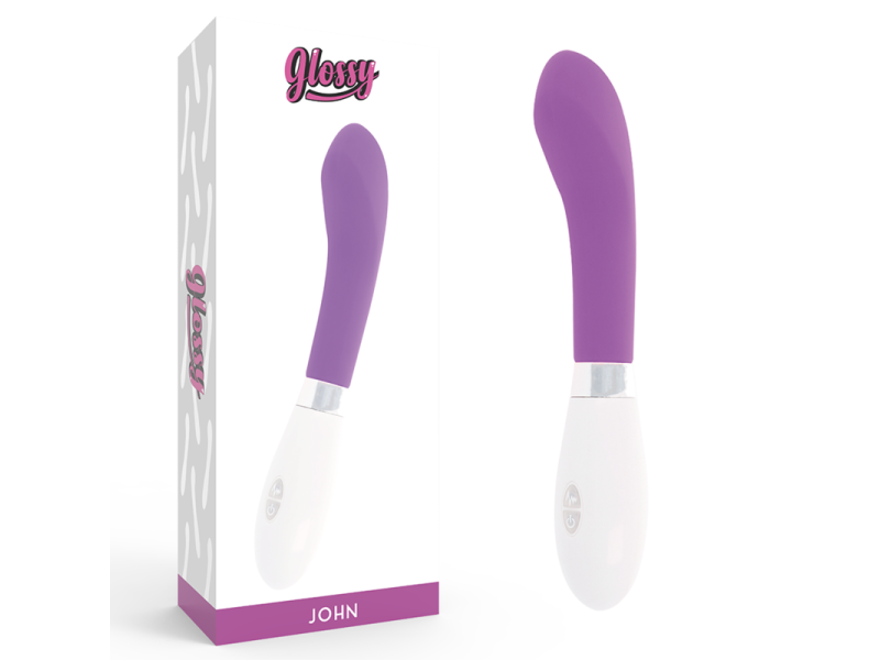 GLOSSY - JOHN VIBRATOR PURPLE