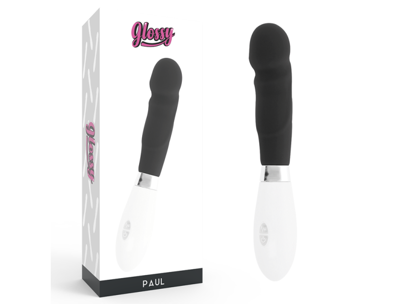 GLOSSY - PAUL VIBRATOR BLACK