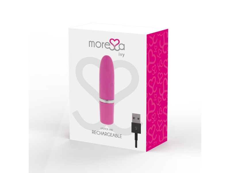 MORESSA - IVY VIBRATOR STIMULATOR TRAVEL PINK